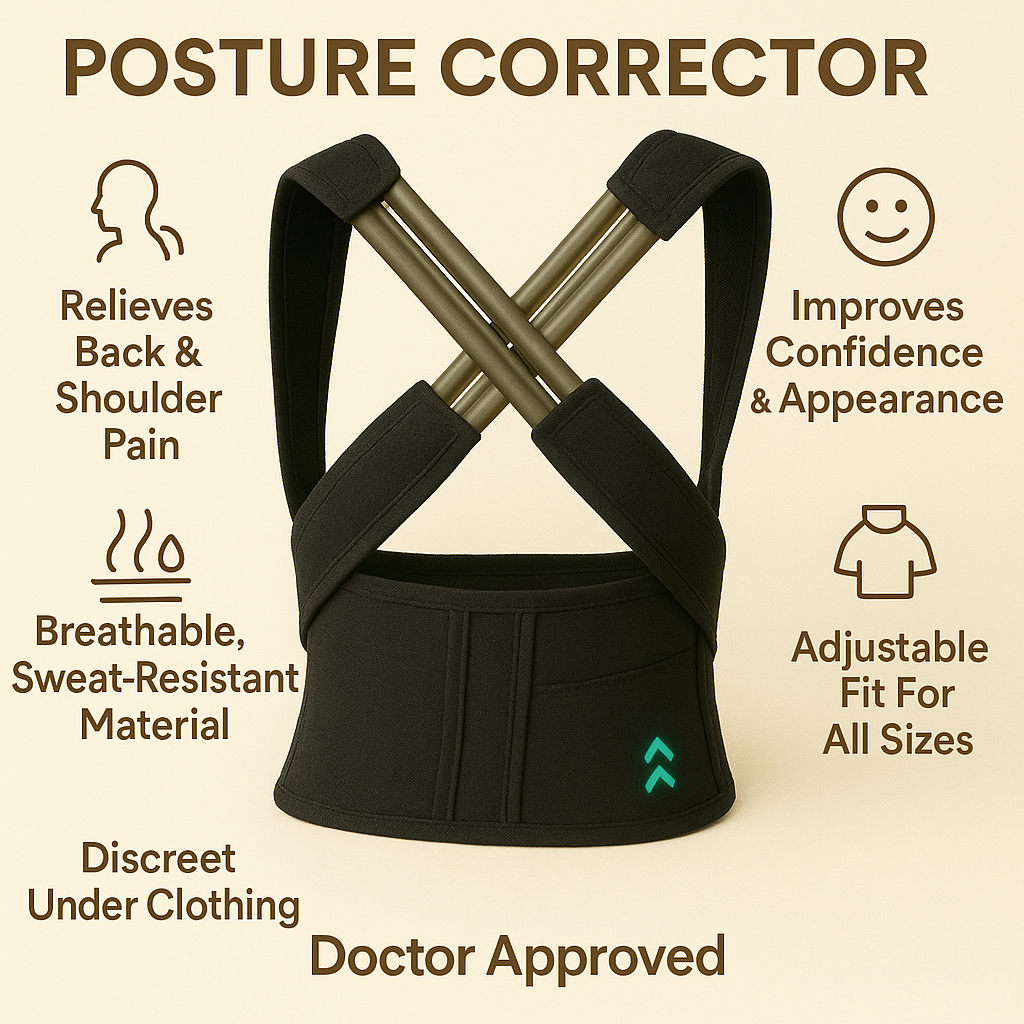 VIVARA™-Posture Corrector Brace for Men and Women